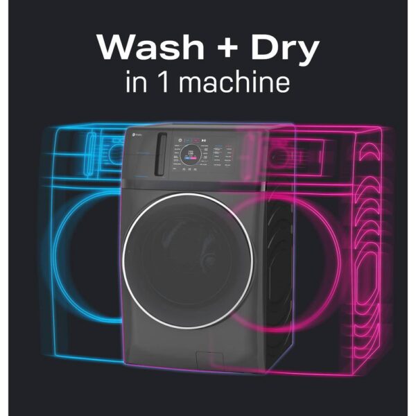 Profile 4.8 cu. ft. UltraFast Combo Washer Dryer with Ventless Heat Pump Technology in Carbon Graphite - Image 2