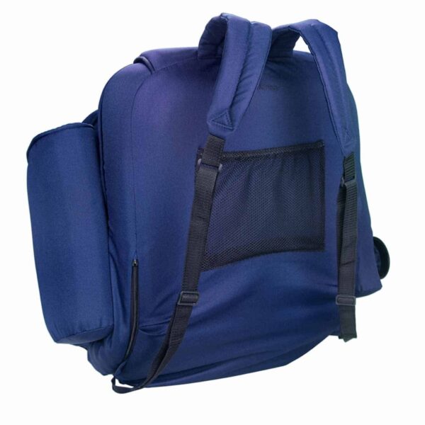 High-Back Portable Seat with Armrests & Pockets, UV-Resistant, Water-Repellent Fabric - Image 3