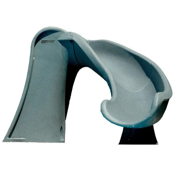 S.R. Smith 698-209-58124 Cyclone Right Curve Swimming Pool Slide, Gray Granite - Image 6