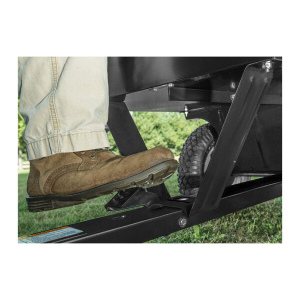 Utility Tow Behind Steel Dump Cart, 750 Pound Capacity - Image 6