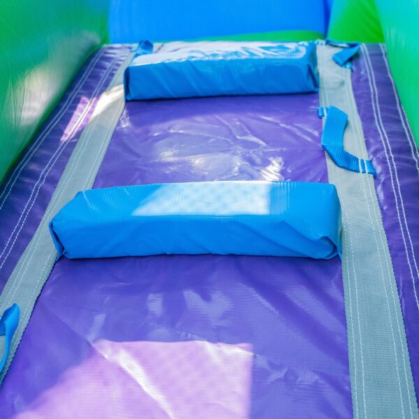 16’ Purple Tropical Lightweight Premium Commercial Grade Water Slide Inflatable with Attached Pool for Kids and Adults (with Blower), Wet Dry Use, Summer Fun - Image 6