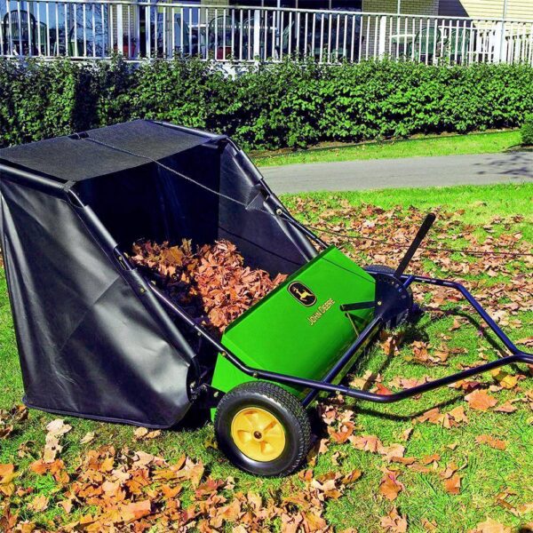 42′′ Tow-Behind Lawn Sweeper, 24 cu. ft. Capacity, Adjustable Brushes - Image 4