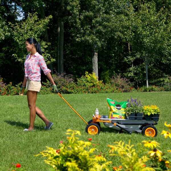 Worx WG050 8-in-1 Aerocart Garden Cart/Wheelbarrow Heavy Duty/Dolly - Image 13