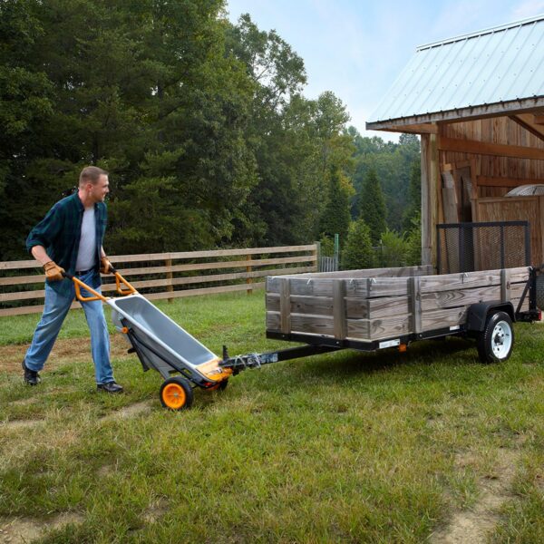 Worx WG050 8-in-1 Aerocart Garden Cart/Wheelbarrow Heavy Duty/Dolly - Image 10