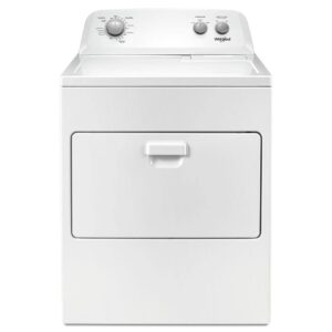 7.0 cu. ft. Electric Dryer, AutoDryTM System, Wrinkle ShieldTM, White