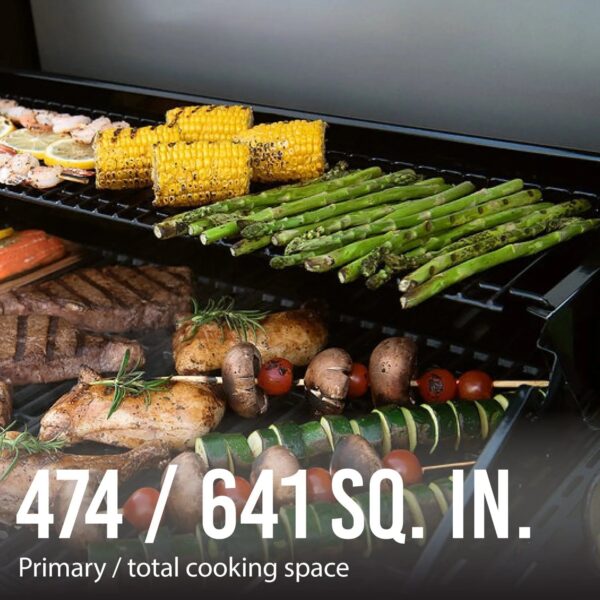Expert Grill 5-Burner Propane Gas Grill with Side Burner - Image 6